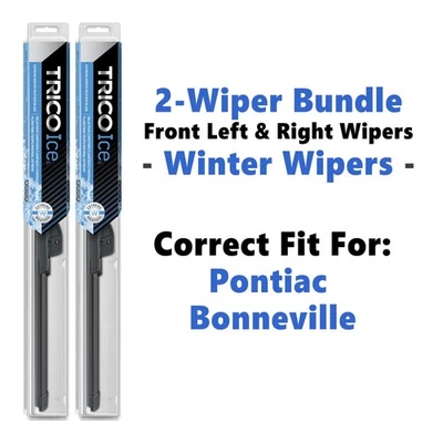 Limpiaparabrisas INVIERNO 2pk Super-Premium - se adapta a Pontiac Bonneville 1970-1986 - 35180x2 Foto 1 de 4