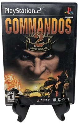 Sony PS2 Commandos 2 Men of Courage - PlayStation 2 Game and case only - Image 1 of 4