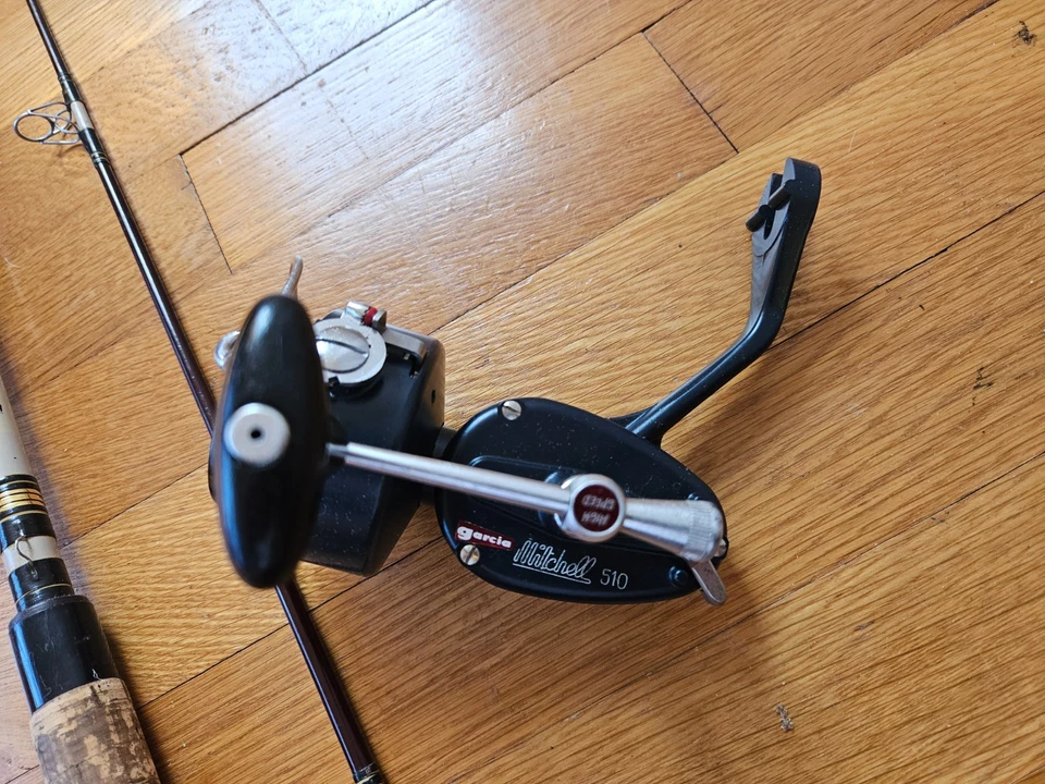 Garcia Mitchell 510 с соответствующим Conolon 2581D 6'6" быстрый конус света действие стержень - Изображение 1 из 1