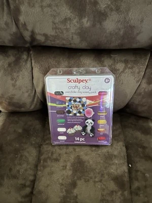 Horno de arcilla artesanal Sculpey III paquete de variedad para hornear 14 piezas NUEVO en paquete sellado-8+ Foto 1 de 2