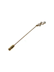 Mikimoto Other Accessories -- Pearl GLD Women's Pin Brooch K18 Worn Used - Picture 1 of 3