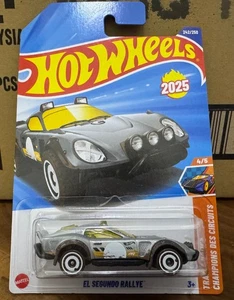 2025 HOT WHEELS MAINLINE CASE P EL SEGUNDO RALLYE LONG CARD - Picture 1 of 3