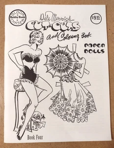 Libro para colorear y recortes de Dale Messick #4/pin-ups/Hobby Bunk Gloom Chaser - Imagen 1 de 5