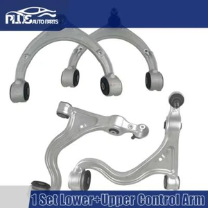 1 Set For 2014-2016 Porsche Panamera Front Upper + Lower Suspension Control Arms - Picture 1 of 9