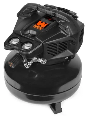 WEN AP6092 6-Gallon Oil-Free Pancake Style Air Compressor - Image 1 of 4