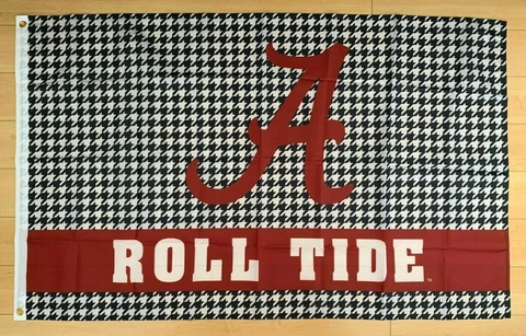 University of Alabama Crimson Tide 3x5 ft Flag Roll Tide NCAA Cover