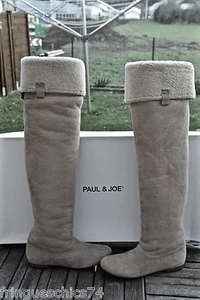 Boots Hide Return Beige Paul & joe Carlie P 36 (UK 3,5) New Value - Picture 1 of 5