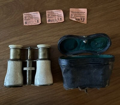 Opernglas - Fernglas - Theaterglas - Antik - Wien - Vielleicht Hauser & Steiner? - Bild 1 von 4