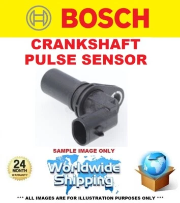 BOSCH CRANKSHAFT PULSE SENSOR for SEAT IBIZA IV ST 1.2 TSI 2015-2016 - Image 1 of 4