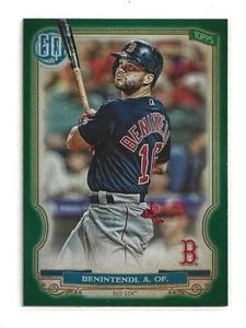 Andrew Benintendi 2020 Topps Gypsy Queen Green Parallel Boston Red Sox (#117) - Bild 1 von 2