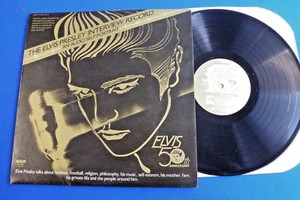 THE ELVIS PRESLEY INTERVIEW RECORD,AN AUDIO SELF-PORTRAIT USA PROMO LP - Picture 1 of 2