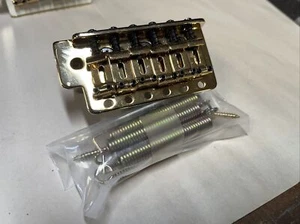 stratocaster tremolo bridge gold - Picture 1 of 1