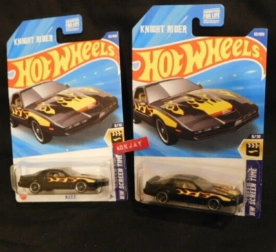 Hot Wheels ~ HW SCREEN TIME #5/10 ~ K.I.T.T. ~ 2 coches ~ 2025 Foto 1 de 4