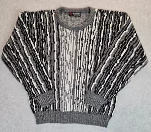 Maglione Scandia vintage uomo XL maglia girocollo pullover made in USA EC - Foto 1 di 23