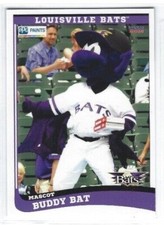 2015 Louisville Bats (Triple-A Cincinnati Reds) Buddy Bat (mascot)