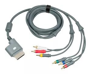 Offical Microsoft Xbox 360 Console Component HD AV Cable HDTV - BulK - Picture 1 of 1