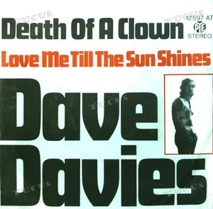 Dave Davies - Death Of A Clown 7in 1967 (VG+/VG+) '* - Picture 1 of 1