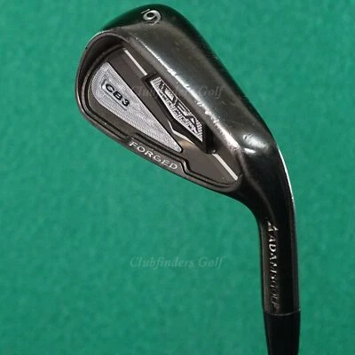 Adams Golf Idea Black CB3 Forged Single 6 Iron Dynamic Gold S300 Steel Stiff - Image 1 of 2