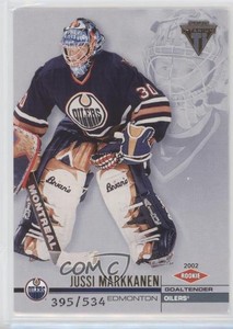 2001-02 Pacific Private Stock Titanium Retail /534 Jussi Markkanen #159