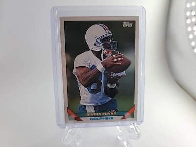1993 Topps - #531 Irving Fryar Miami Dolphins Football Card  - Image 1 of 4