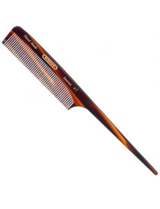 Kent Brushes 8T Tail Comb 190mm For Fine Hair Handmade Saw Fine Hair Teeth - Picture 1 of 1