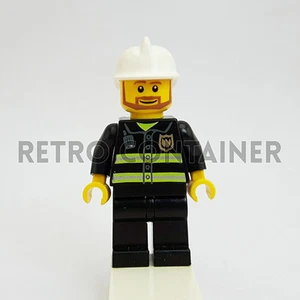 LEGO Minifiguren - 1x cty022 - Feuerwehrmann - Feuerwehrmann Omino Minifiguren Set 7241 7240 - Bild 1 von 1