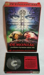 DEMONIAC Jess Franco WIZARD VIDEO BETAMAX not VHS BETA Rare Cult HORROR 1975 - Bild 1 von 6