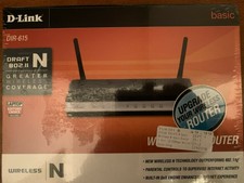 D-Link Basic DIR-615 802.11 N 300 Mbps 4-Port 10/100 Wireless N Router