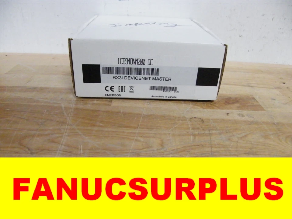 GE FANUC RX3i  IC694DNM200 DC NEW IN SEAL BOX 1 YEAR WARRANTY - Изображение 1 из 1