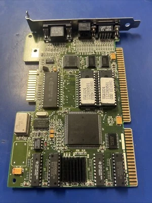 ATI 104C109512 VGA 1024 ISA VIDEO ADAPTER 1090009510 1991 - Image 1 of 4
