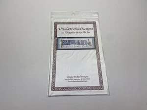 Ursula Michaels I’d Rather Be By The Sea Counted Cross Stitch Pattern Quilt 6P - Picture 1 of 3