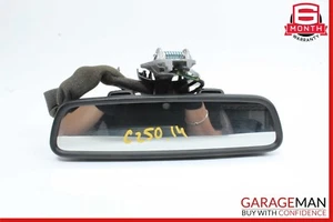 10-16 Mercedes W212 E350 E400 C300 C250 Interior Rear View Mirror Assembly Black - Picture 1 of 12