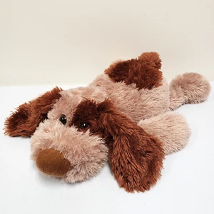 Idea Nuova 18" Brown Puppy Dog Shaggy Floppy Stuffed Animal Plush - Picture 1 of 7