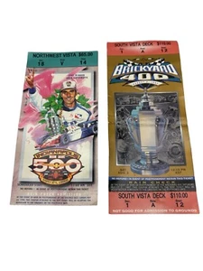 Vintage Indianapolis Motor Speedway Ticket Stubs Indianapolis 500, Brickyard 400 - Bild 1 von 5