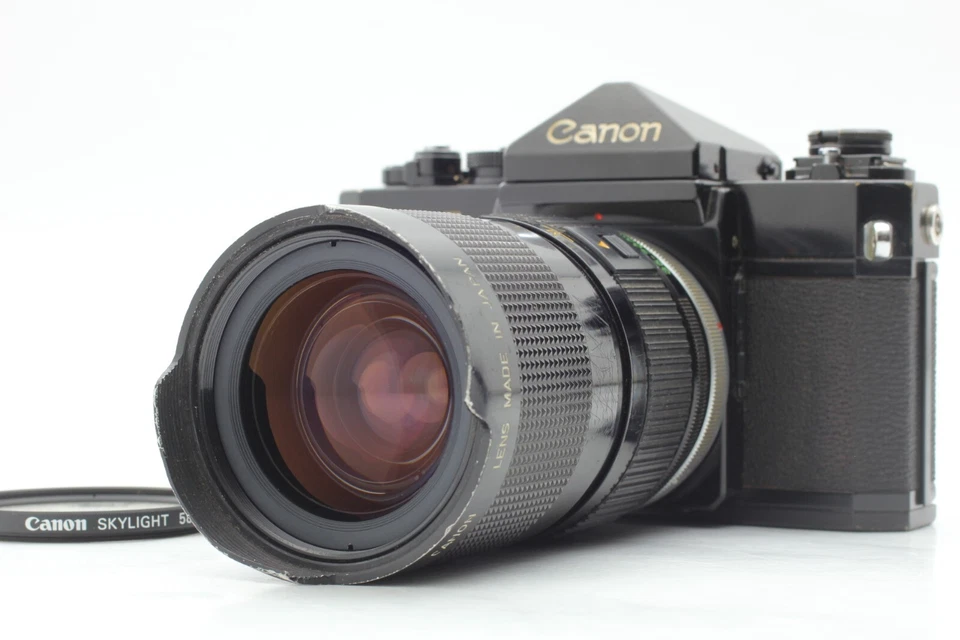 【 EXC+4】 Canon F-1 35mm Film Camera w/ FD 35-70mm F2.8-3.5 S.S.C. Lens Japan JPN - Image 1 of 4