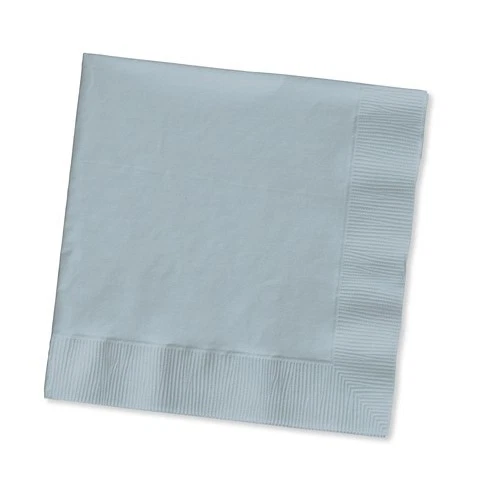 Servilletas cuadradas de papel de 2 capas para almuerzo - Colores lisos - Desechables para cenar fiesta  Foto 1 de 1