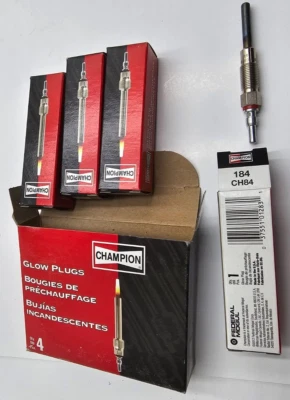 (CANTIDAD 4) Bujía incandescente Champion 184 CH84 para modelos Ford E-350 Econoline 1994 Foto 1 de 4