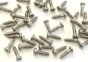 Micro Tiny M1.8 x 8mm Round Head Screw for RC Toy electronic thread Hobby 100pcs - Picture 1 of 4