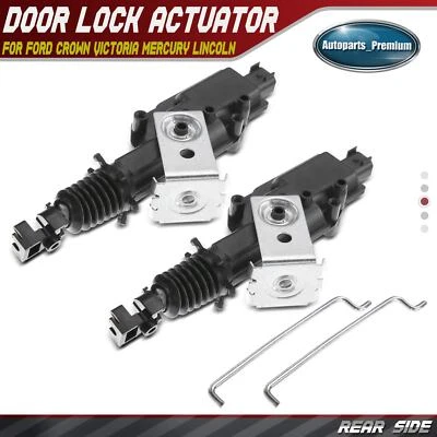 2x Actuador de cerradura de puerta para Ford Crown Victoria Lincoln Town Car Mercury 2005-2011 Foto 1 de 4