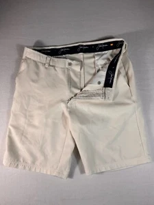 Pre-Owned - JACK NICKLAUS - MENS Dress Golf SHORTS - Size 36 off white - Picture 1 of 3
