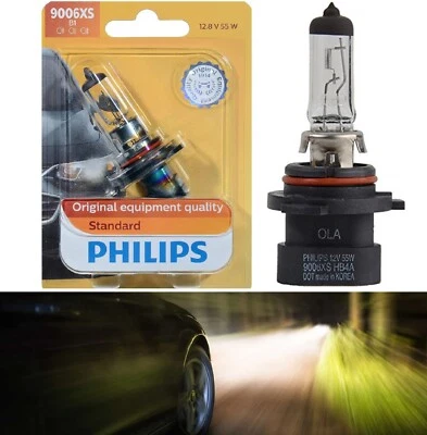 Philips Standard 9006XS 55W One Bulb Head Light Low Beam Replacement Stock Lamp - Image 1 of 4