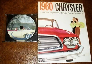 Folleto y piezas de CD de Chrysler 1960 Newport Windsor New Yorker 300 Saratoga - Imagen 1 de 8