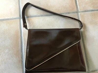 Vintage Bally Brown Handbag - Rare Style - Collector's Item - Image 1 of 4
