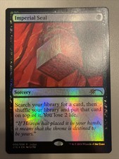 *FOIL* *JUDGE* Imperial Seal - MTG Magic Promo Commander EDH - NM