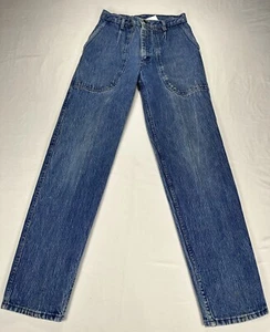 Vintage Lee Jeans Men’s 30x32 Pleated Straight Leg Deep Pockets Talon 80s 90s - Picture 1 of 12
