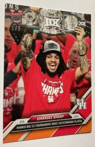 1/5* PARALLEL Emanuel Sharp Houston Cougars 2025 Bowman NOW Basketball Card 85 - Bild 1 von 3