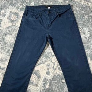 Pantalones de Jean Marca J Hombres 33x32 Azul Kane Pierna Recta Respiración Elastizados Chinos EE. UU. - Imagen 1 de 18