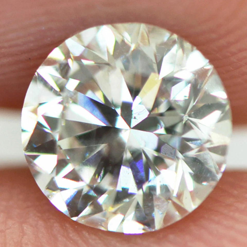 Round Shape Diamond Loose 1.03 Carat White Color F/VS2 Certified Natural Enhance - Image 1 of 4