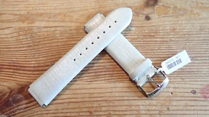 Philip Stein 2-CMS Sparkling Gray 20mm Leather two piece wrist watch band - Picture 1 of 7