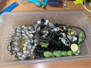 Huge-estate-vintage-to now-jewelry-Lot- Some New & Signed- Over 4lbs - Picture 1 of 12